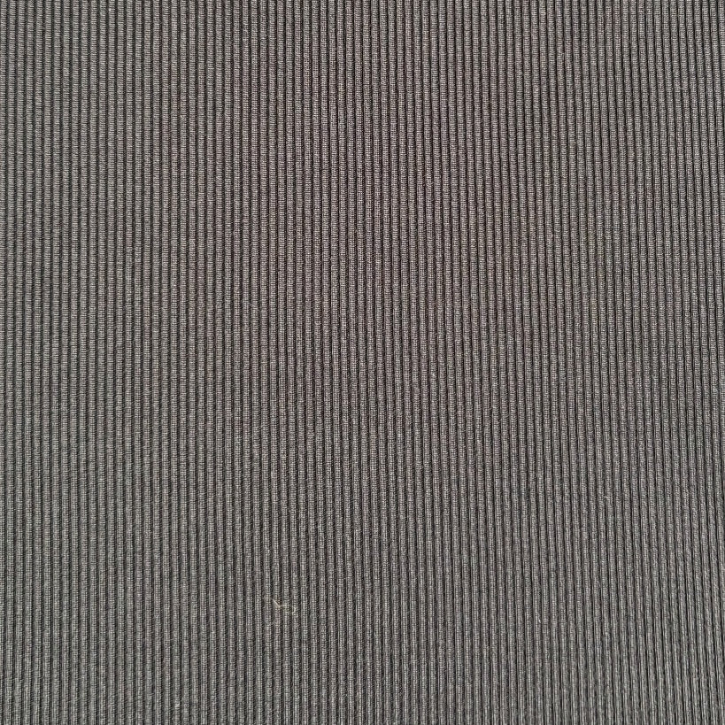 Crop top mujer Sybilla negro asimétrico sin mangas talla L