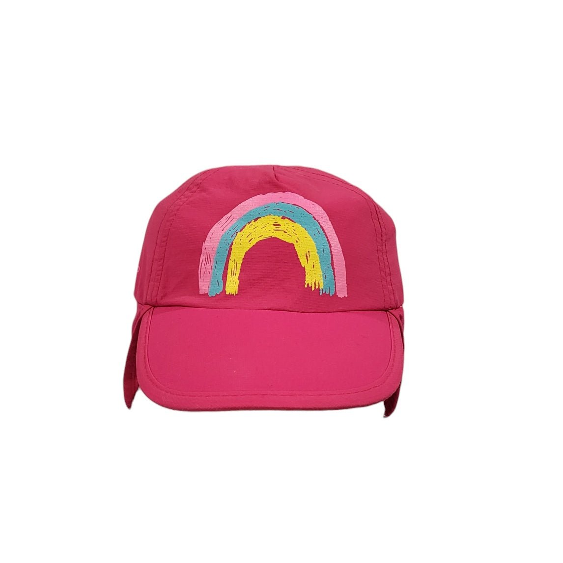 Gorro niña Decathlon fucsia Con protector de cuello y orejas &nbsp; talla 6-12 meses