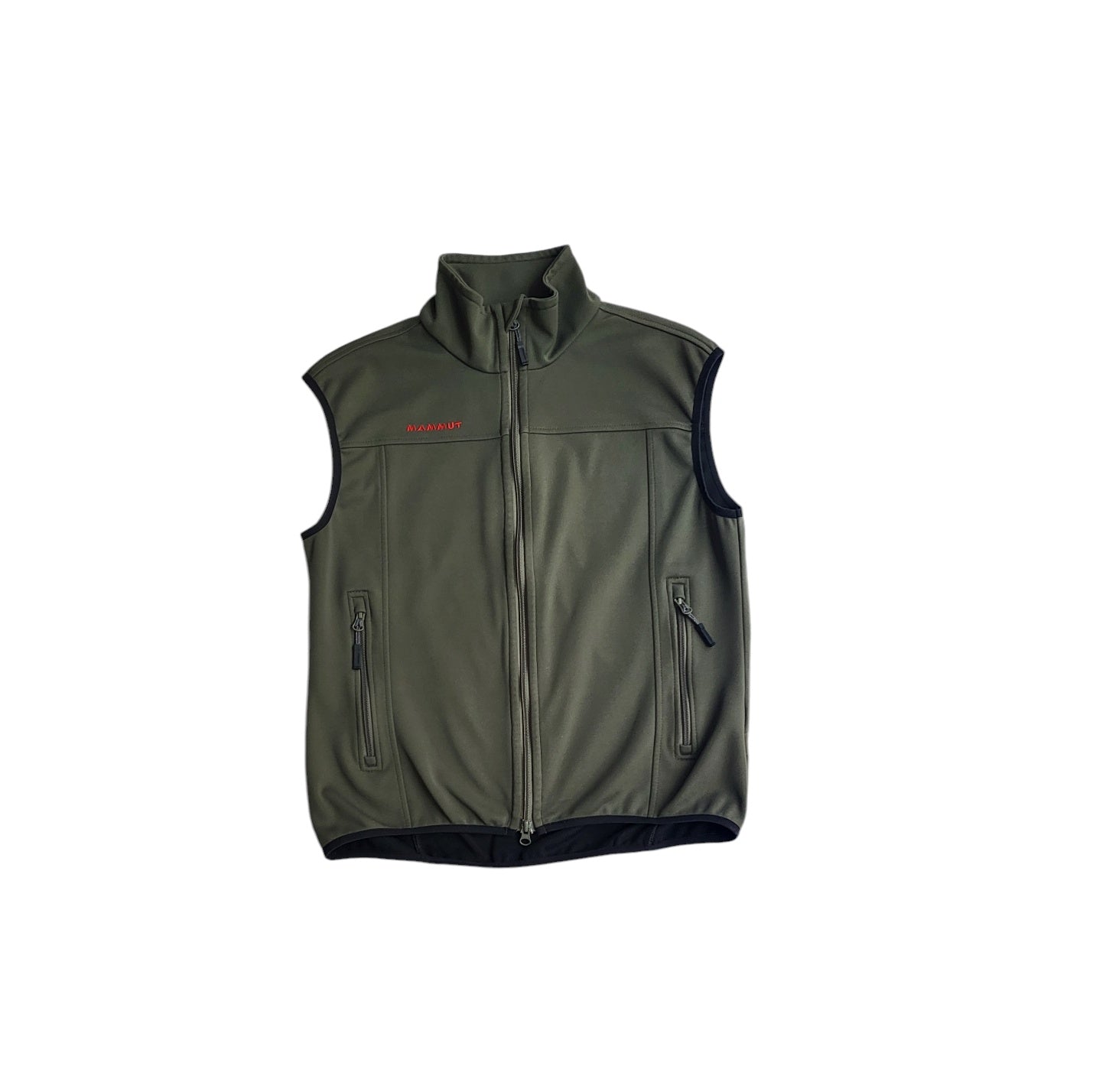 Chaleco Mujer Mammut verde militar outdoor talla M