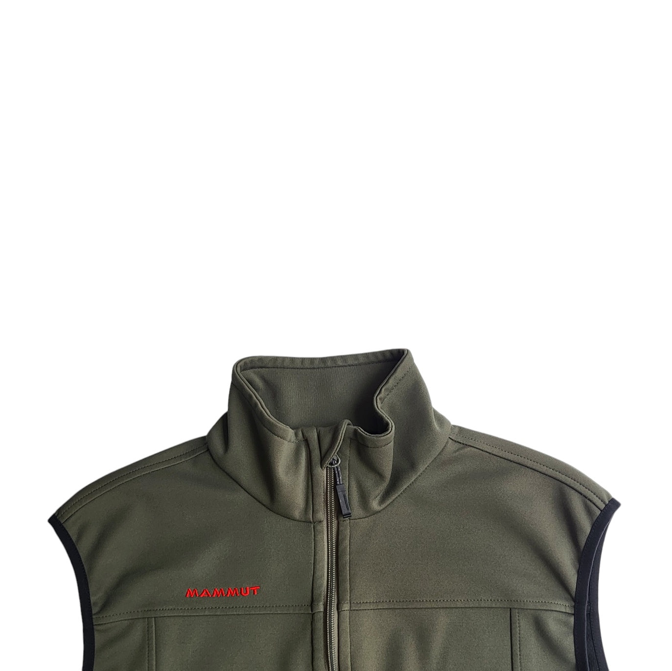 Chaleco Mujer Mammut verde militar outdoor talla M