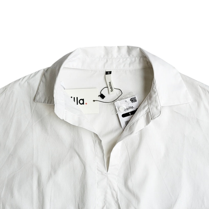 Vestido mujer Sybilla blanco camisero talla S