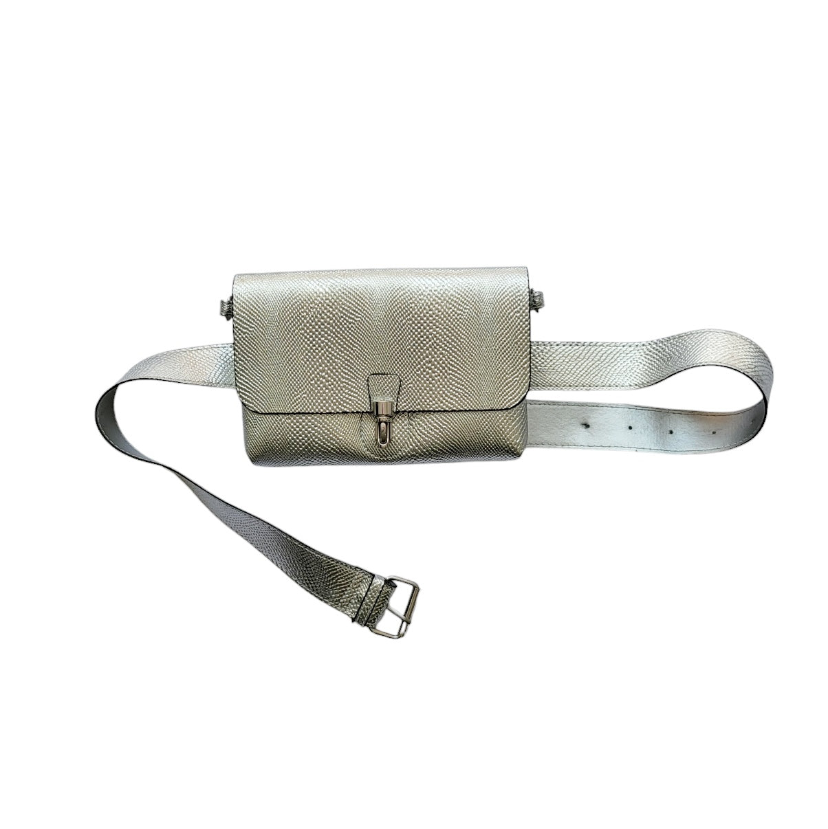 Cartera mujer Primark plateado Tipo canguro