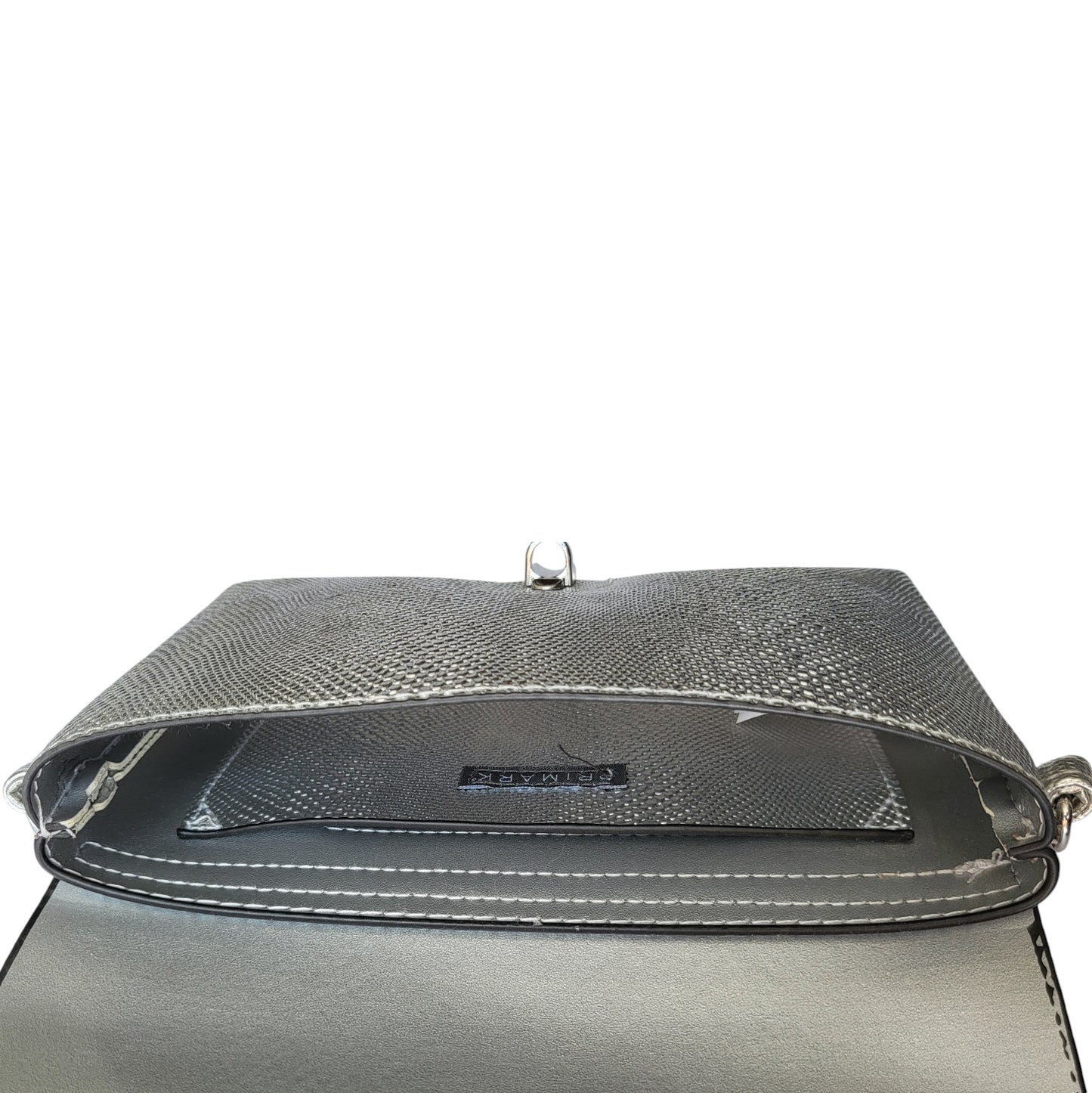 Cartera mujer Primark plateado Tipo canguro