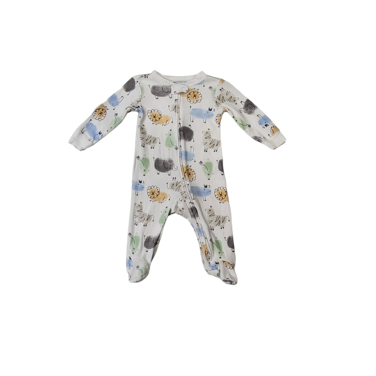 Pijama enteriza niña Carter´s blanco Talla 6M