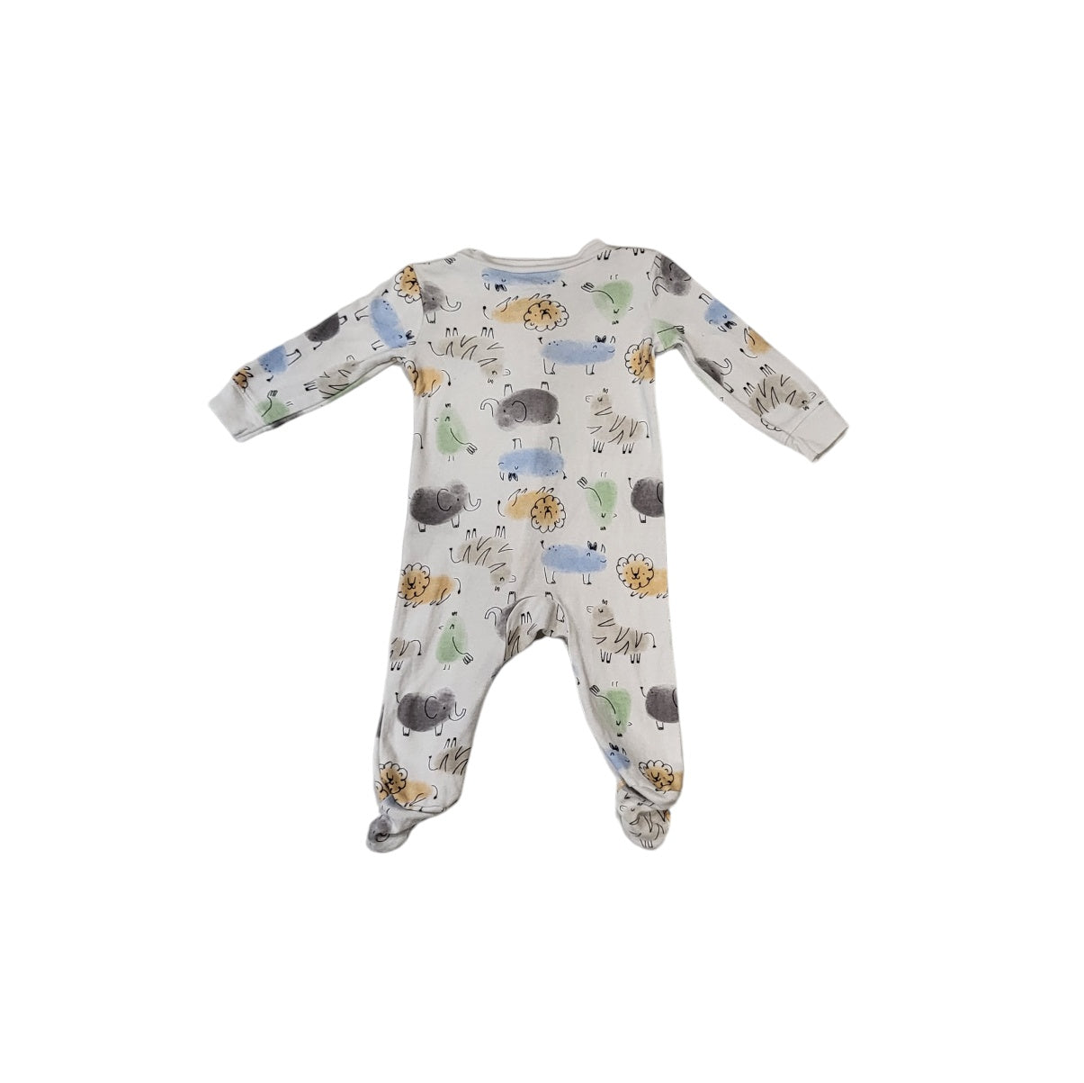 Pijama enteriza niña Carter´s blanco Talla 6M