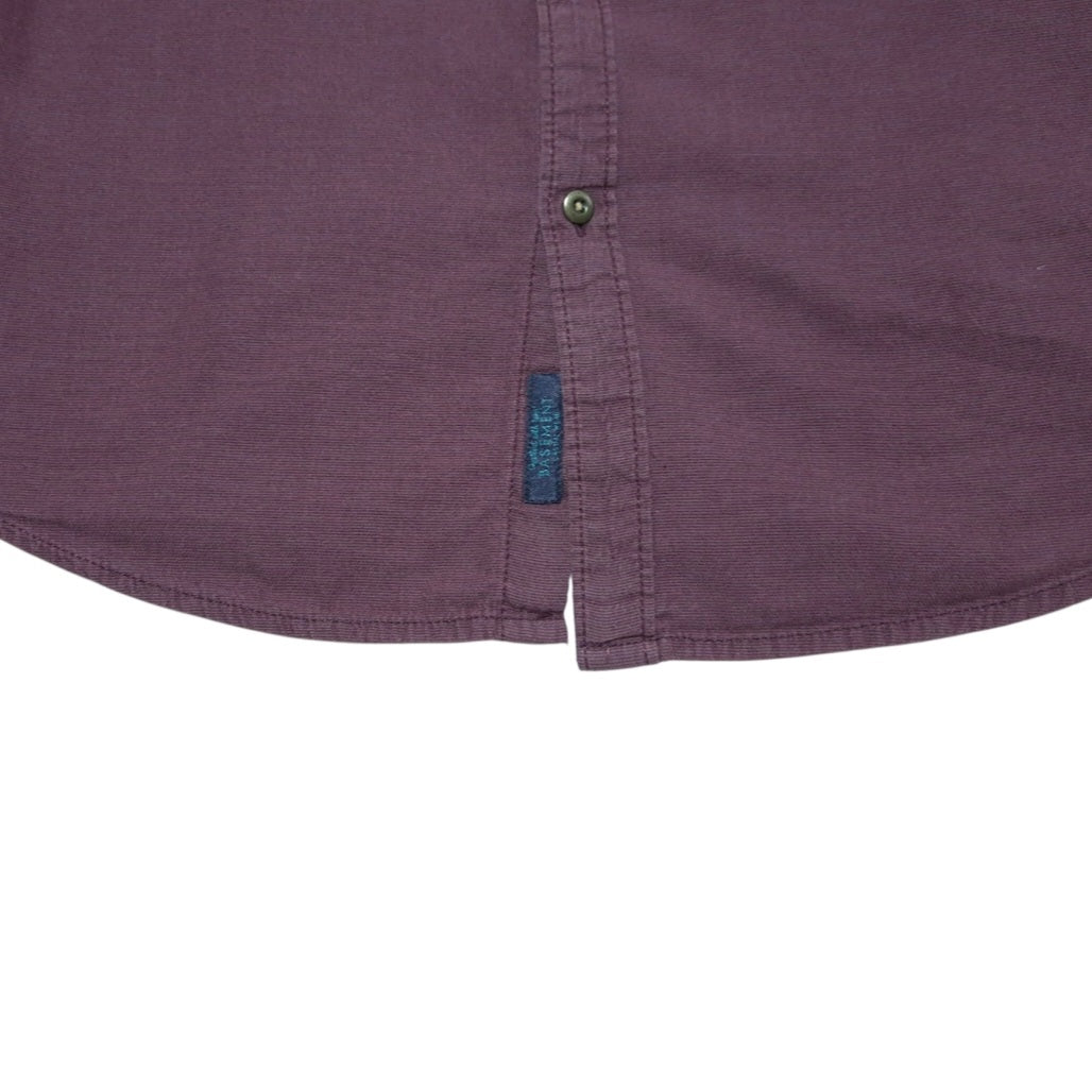 Camisa hombre Basement Vinotinto
