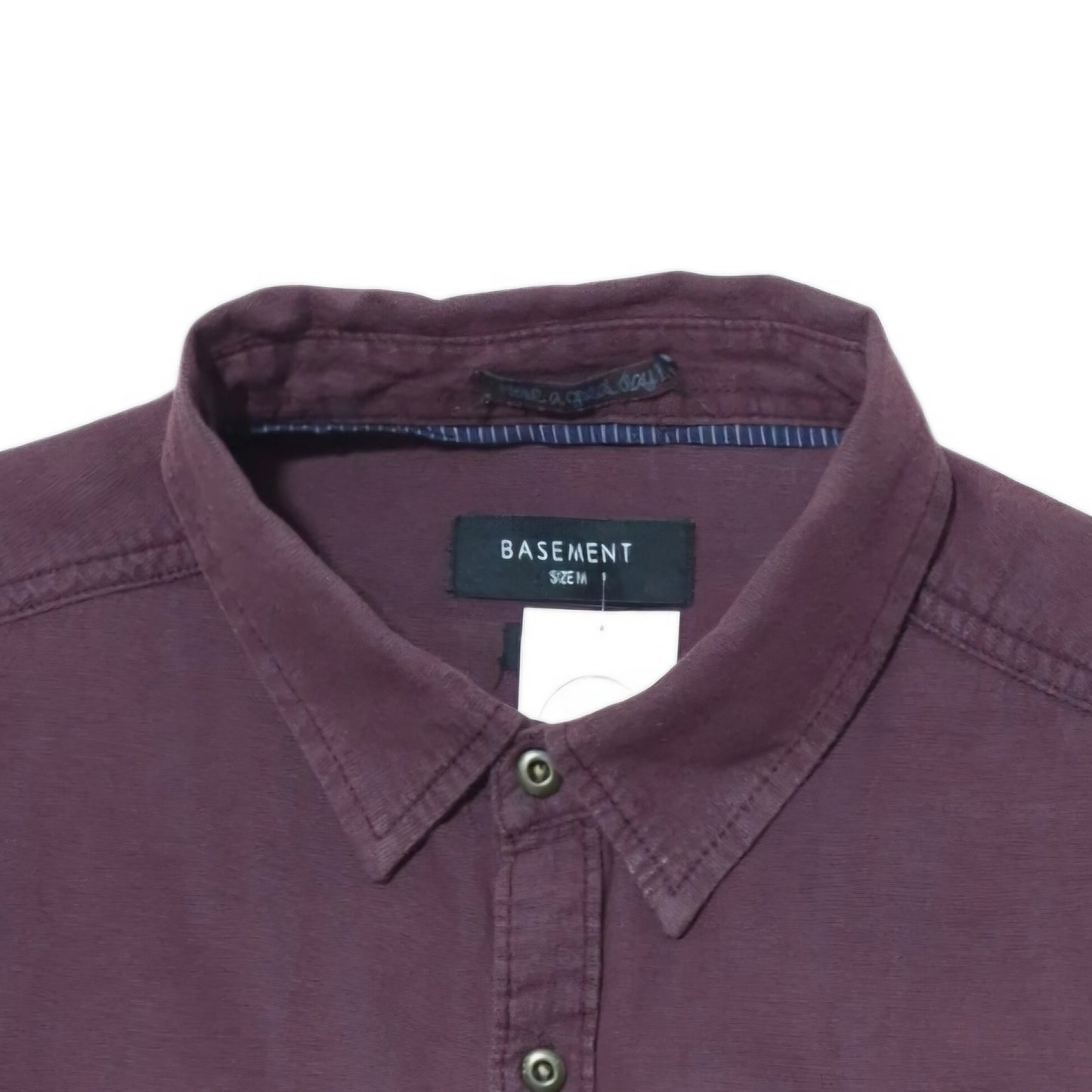 Camisa hombre Basement Vinotinto