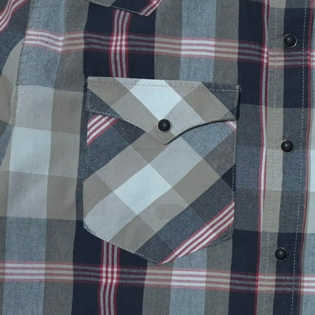 Camisa hombre Levis Grsi Leñadora con rojo y biege