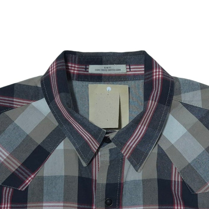Camisa hombre Levis Grsi Leñadora con rojo y biege