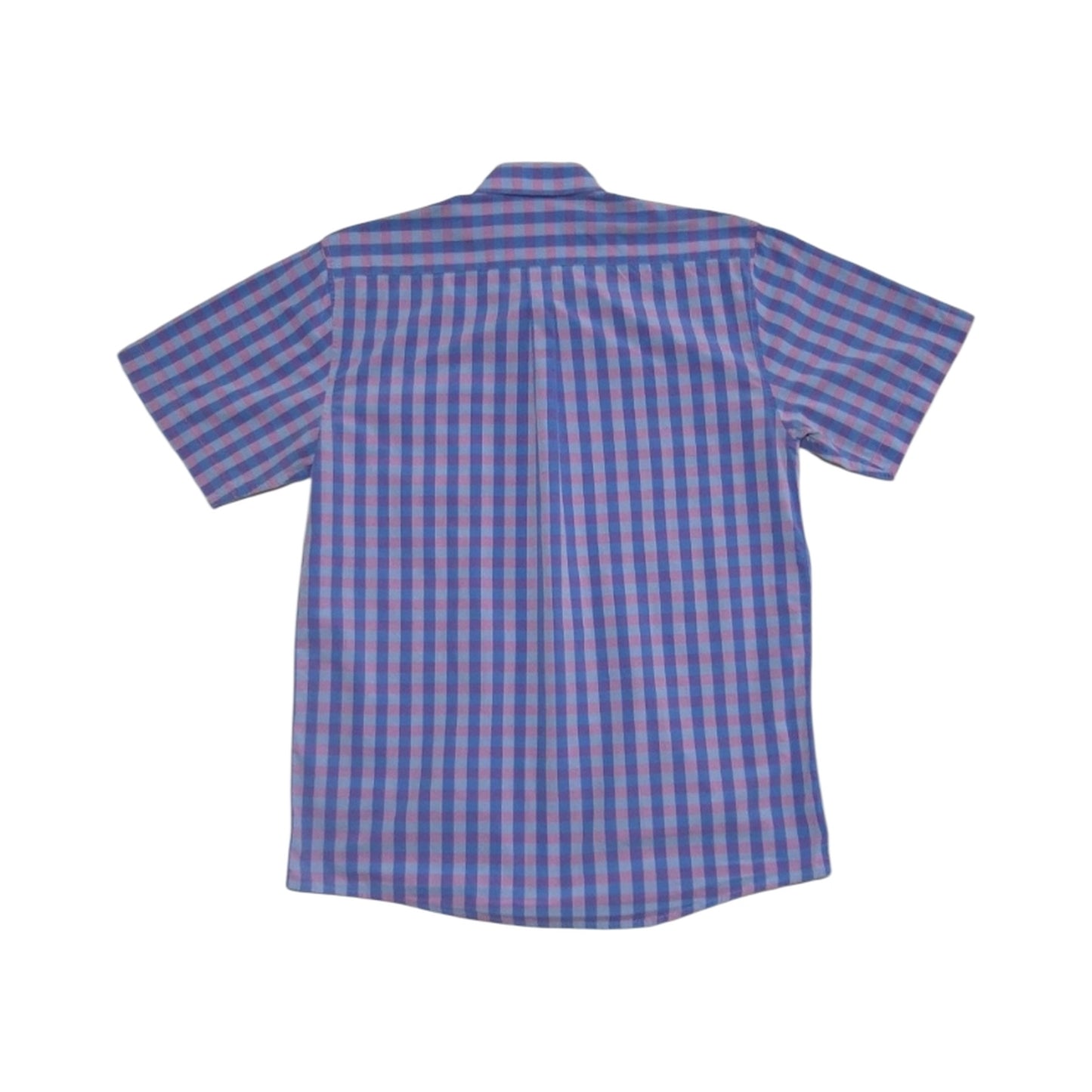 Camisa Hombre Morada con cuadros Rosados